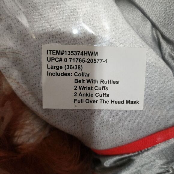 NWT Boy's Halloween Costume "IT" Clown Pennywise, Size S 6/7 - Picture 7 of 10